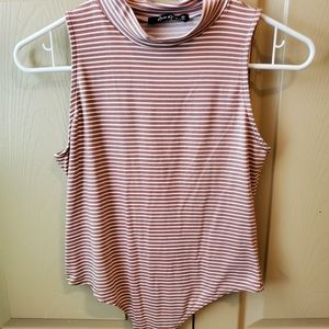 Striped bodysuit